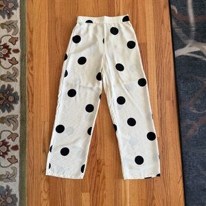 Future Collective with Jenny K. Lopez Women's Straight Leg Polka Dot Pants